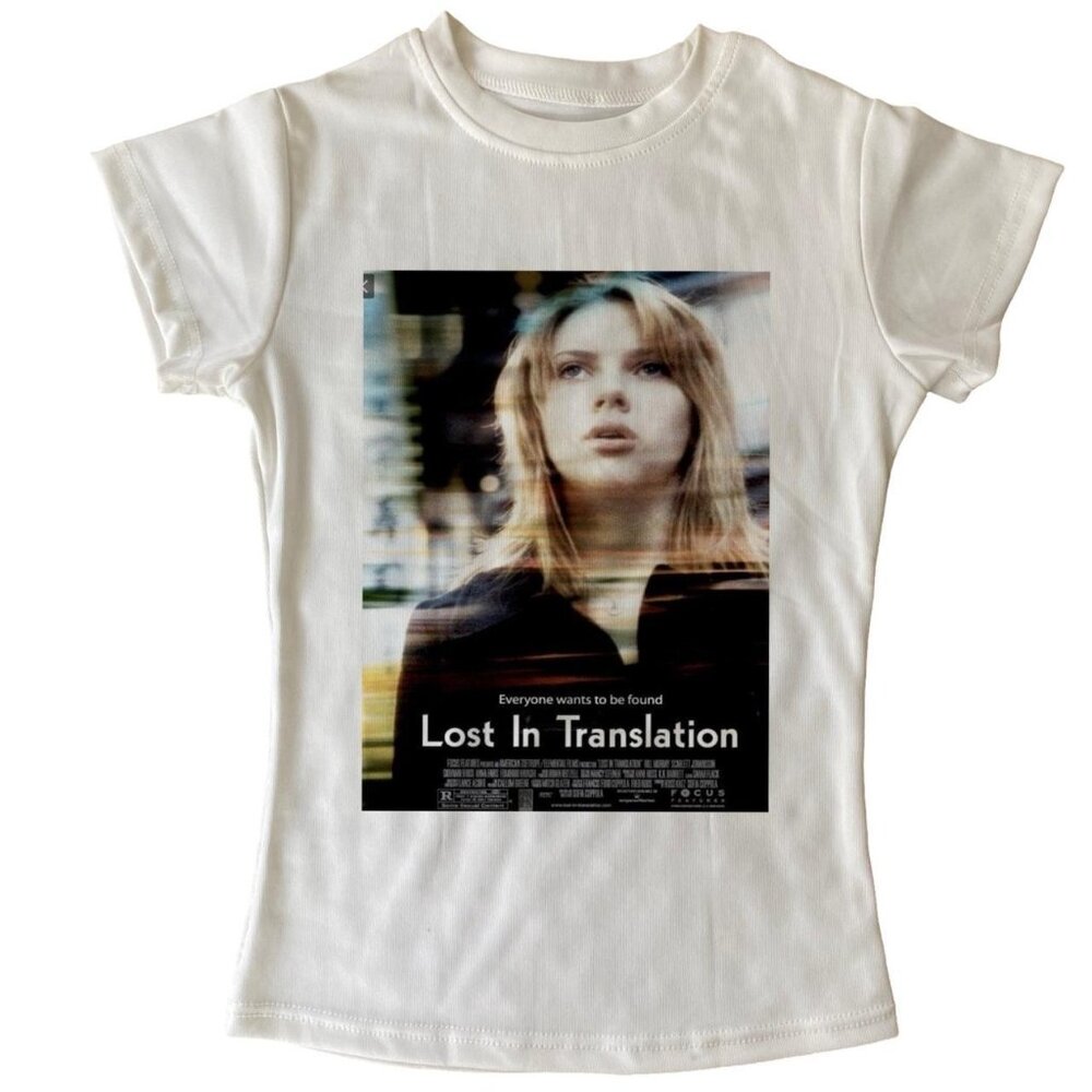 💓super cute lost in translation baby tee💓